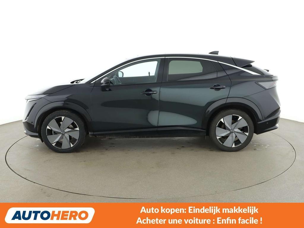 Nissan ARIYA 87 kWh Evolve (bj 2023, automaat), Gebruikt, Zwart, https://public.car-pass.be/vhr/2f2213a3-1d70-4c22-8f30-167936ff3e3d