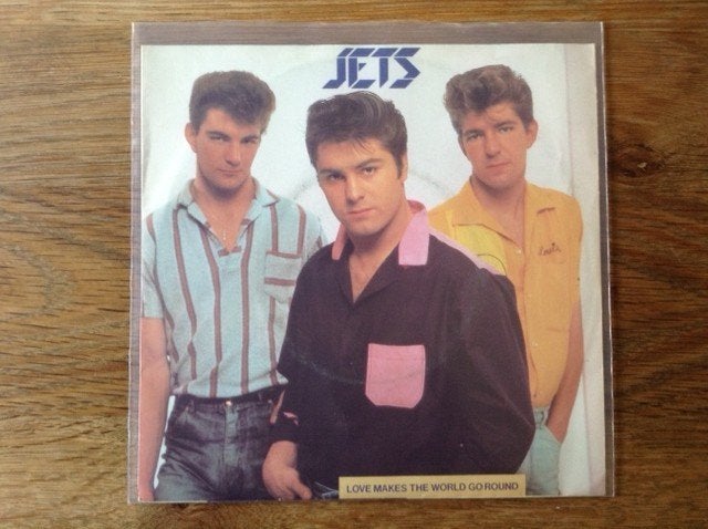 single the jets, Enlèvement ou Envoi, Rock et Metal, Housse de protection extérieure, 7 inch