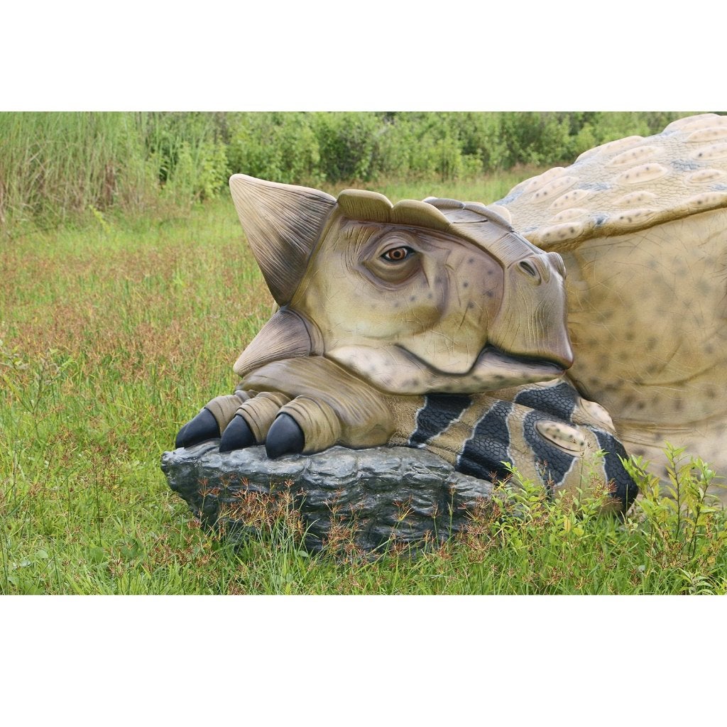 Sleeping Ankylosaurus – Dinosaurus beeld Lengte 367 cm, Ophalen, Nieuw