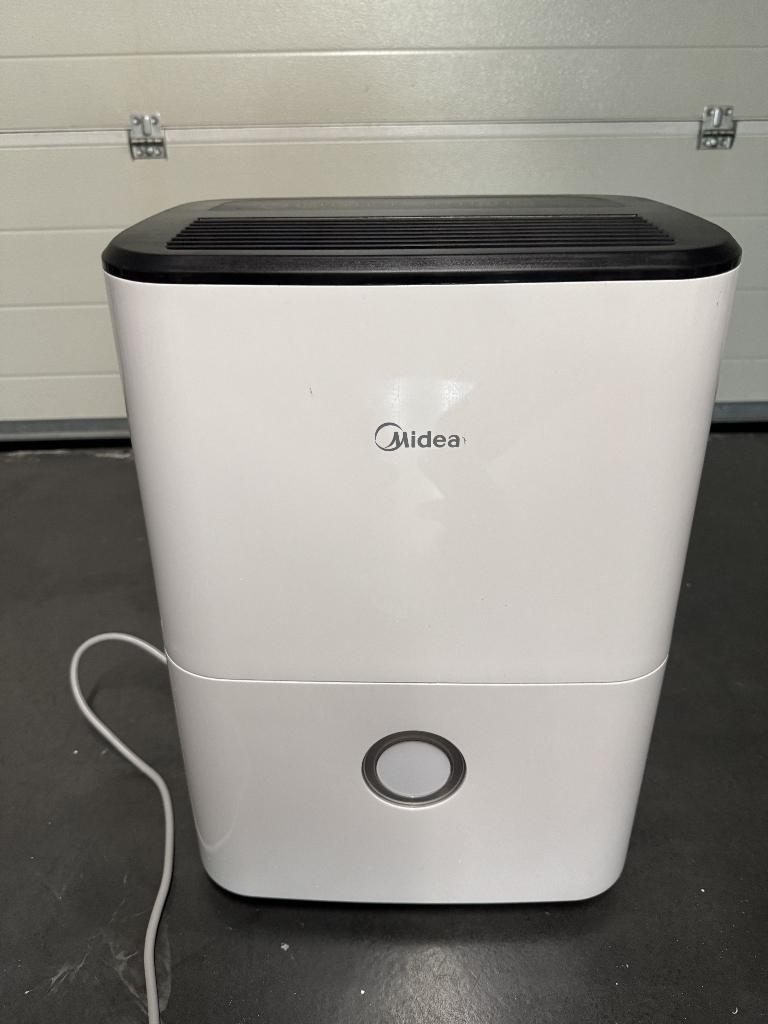 Luchtontvochtiger Midea - 20 L - Stil (41 dB), Elektronische apparatuur, Luchtbehandelingsapparatuur, Ophalen of Verzenden, Zo goed als nieuw