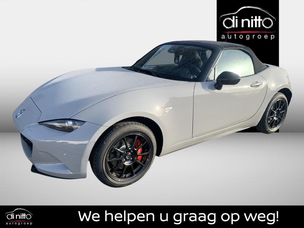 Mazda MX-5 1.5 Skyactiv-G 132 hp Homura Roadster, Auto's, Automaat, 140 g/km, Cabriolet, Nieuw