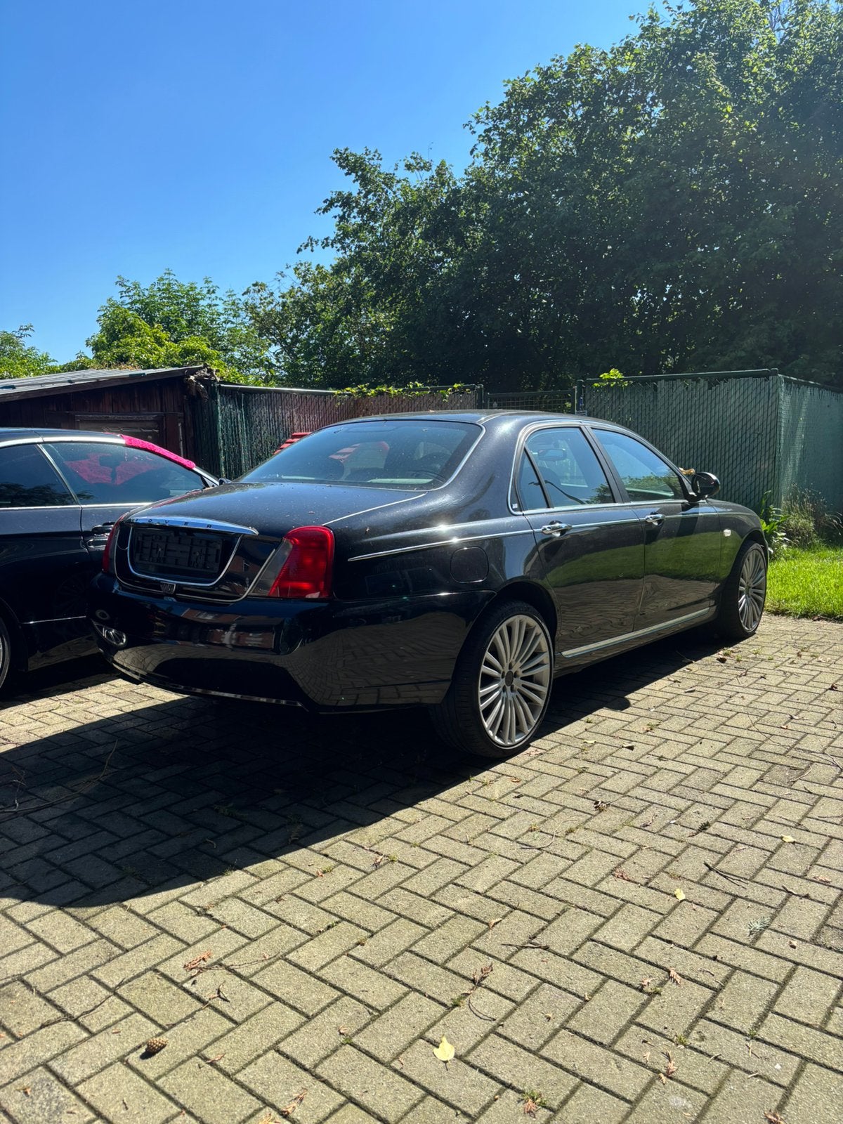 ROVER 75 VOOR EXPORT WAGEN START EN RIJDT, Auto's, Rover, Voorwielaandrijving, Navigatiesysteem, Zwart, Zwart