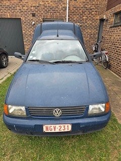 caddy 1.9 SDI -2001-233.000km-gekeurd tot 05/01/02027, Autos, Volkswagen, Achat, Attache-remorque, Caddy Combi, Boîte manuelle