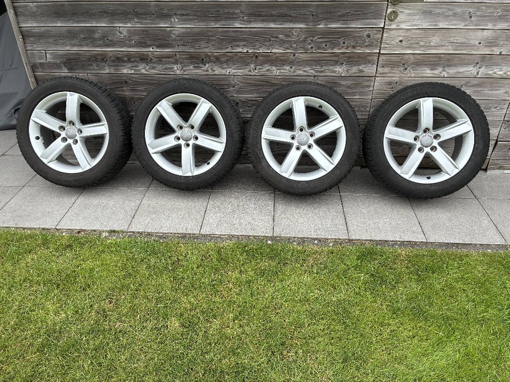 Audi velgen 17inch, Auto-onderdelen, Banden en Velgen, Velg(en), Winterbanden, 17 inch, 225 mm, Personenwagen, Gebruikt, Ophalen
