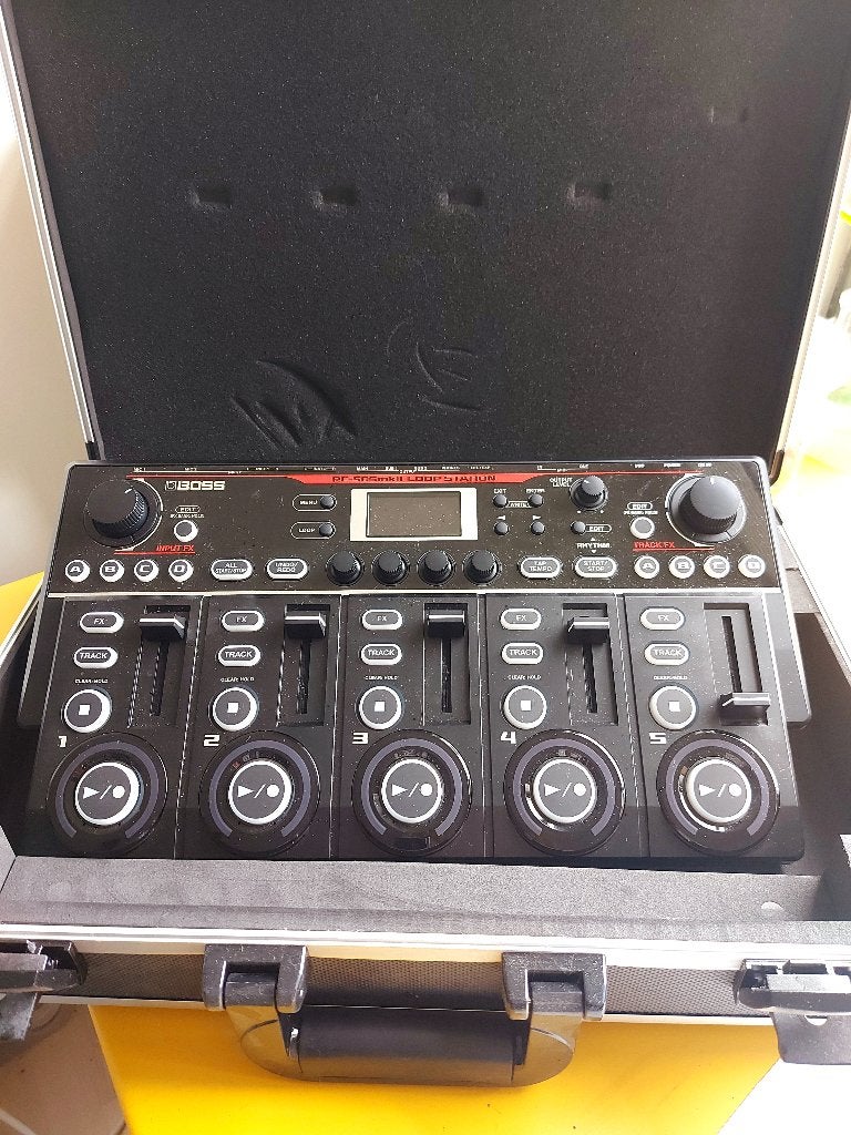 RC-505 MKII Boss Loop Station + Case Thomann, Audio, Tv en Foto, Professionele apparaten, Ophalen, Zo goed als nieuw, Audio