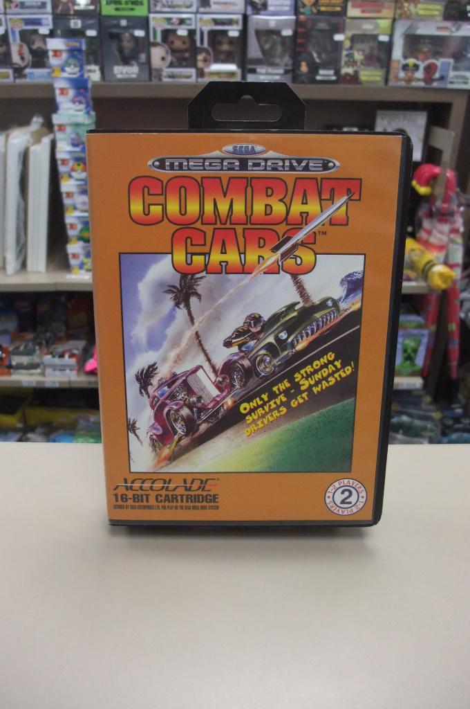 Combat Cars (cib) Mega drive, Enlèvement ou Envoi, 2 joueurs, À partir de 7 ans, Course et Pilotage