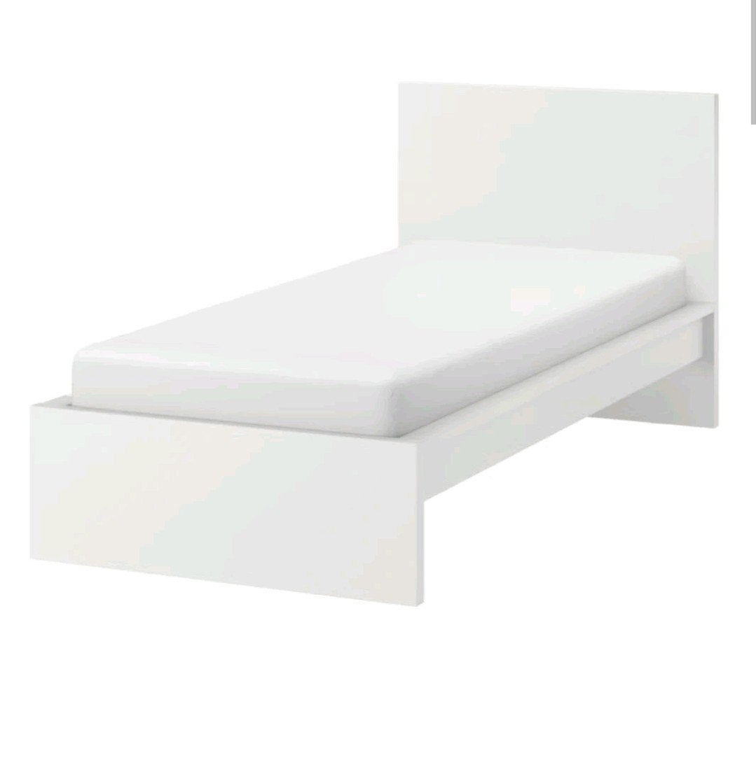 lit malm 90/200, Maison & Meubles, Chambre à coucher | Lits, 90 cm, Enlèvement, 200 cm, Une personne