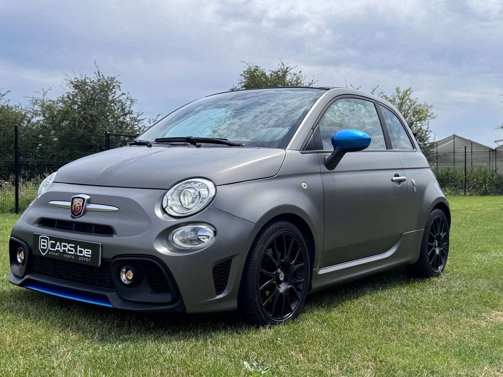 Abarth 595C 595C 1.4 T-Jet Pista EU6 163CV F595 GRIGIO OPACO, Voorwielaandrijving, 4 zetels, Stof, Gebruikt