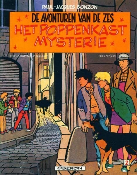 strip " de avonturen van de zes " , nr.2, Eén stripboek, Ophalen of Verzenden, Gelezen