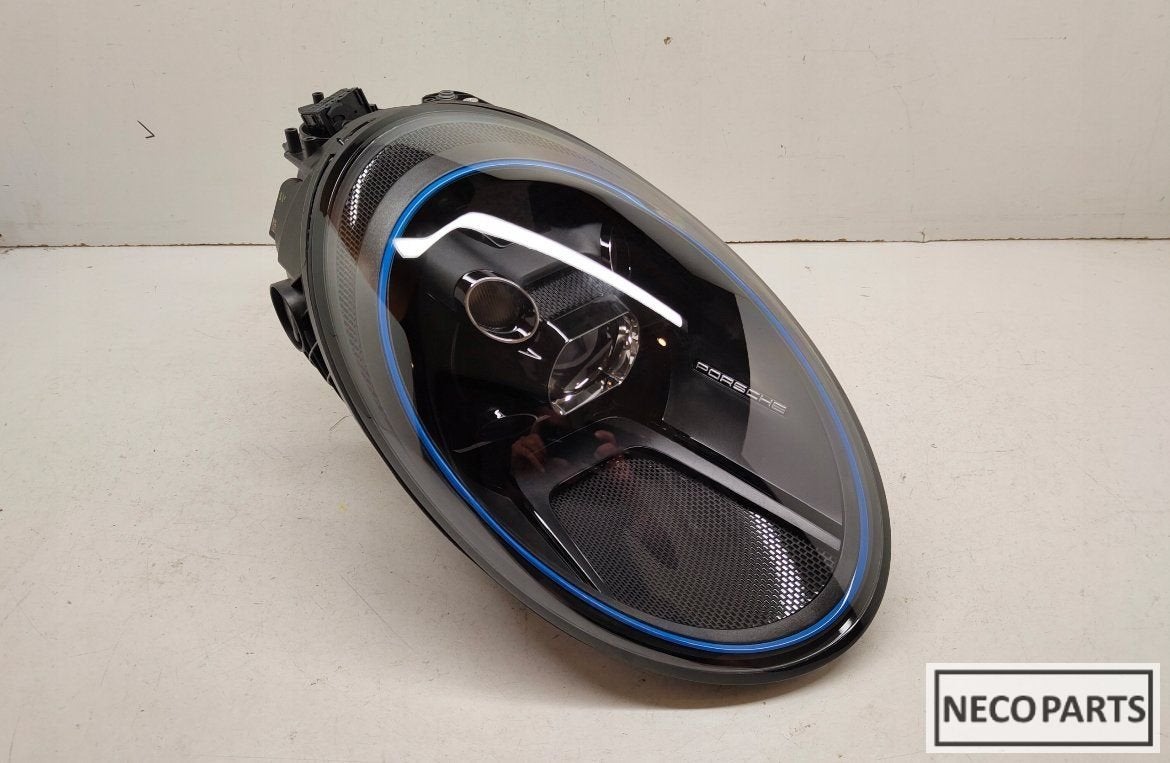PORSCHE 991 992 GT GTS RECHTER KOPLAMP LED BLAUWE RING O.A!!, -, Porsche, Utilisé, -