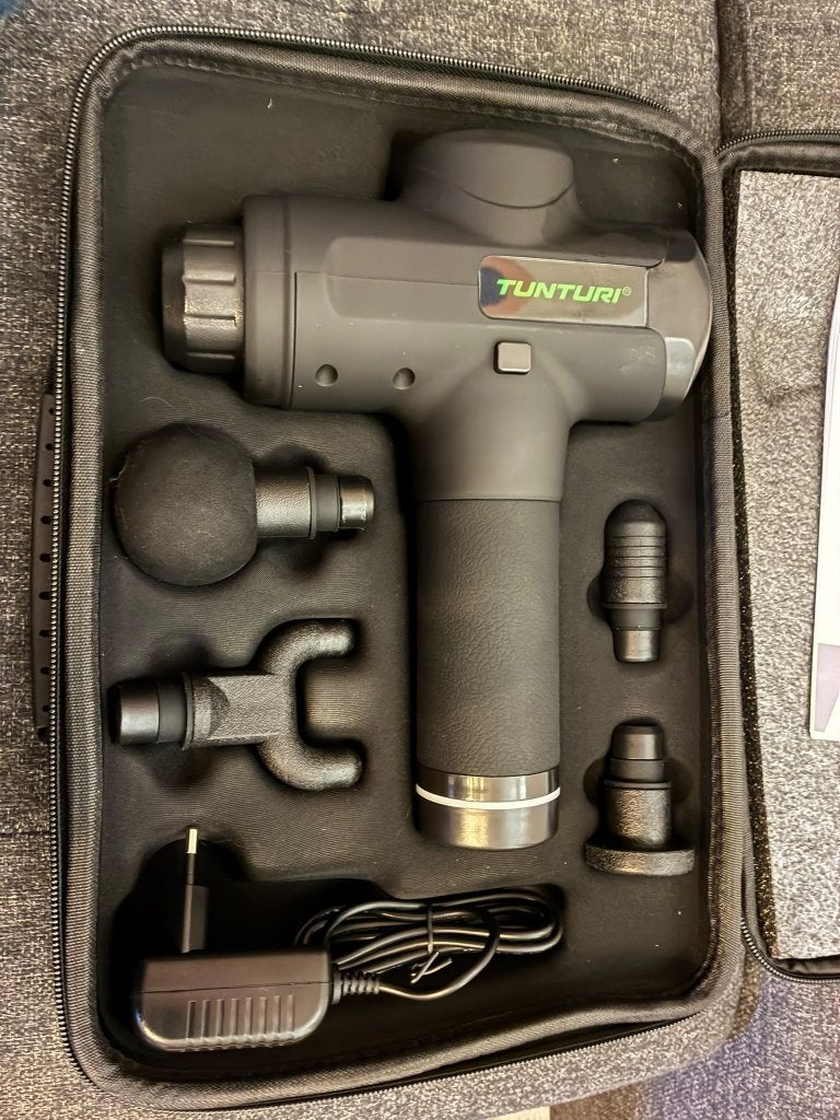 Pistolet de massage Tunturi, comme neuf, Enlèvement, Comme neuf, Autres types