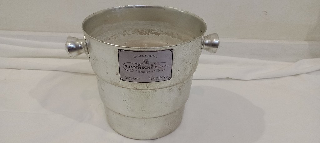 Seau à champagne Vintage A. Rothschild & Co Épernay, Maison & Meubles, Enlèvement ou Envoi, Utilisé