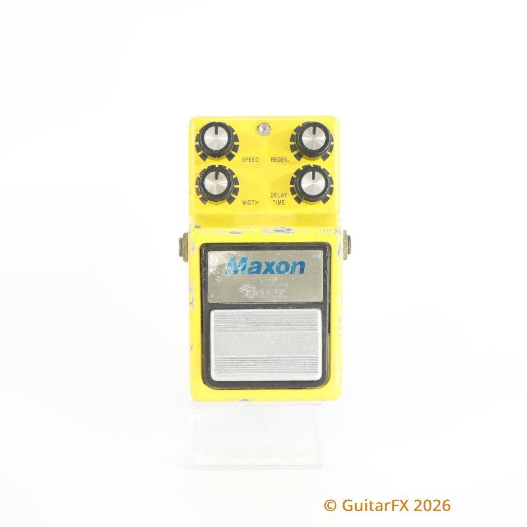 Maxon FL9 Flanger (vintage, s/n 116829 Made In Japan), Ophalen of Verzenden, Gebruikt