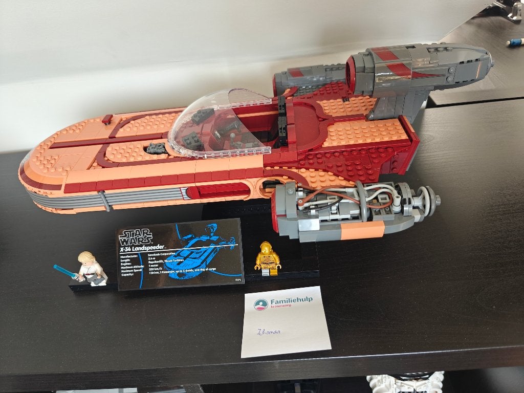 Lego Luke Skywalker Landspeeder UCS (75341), Ophalen, Zo goed als nieuw, Overige typen