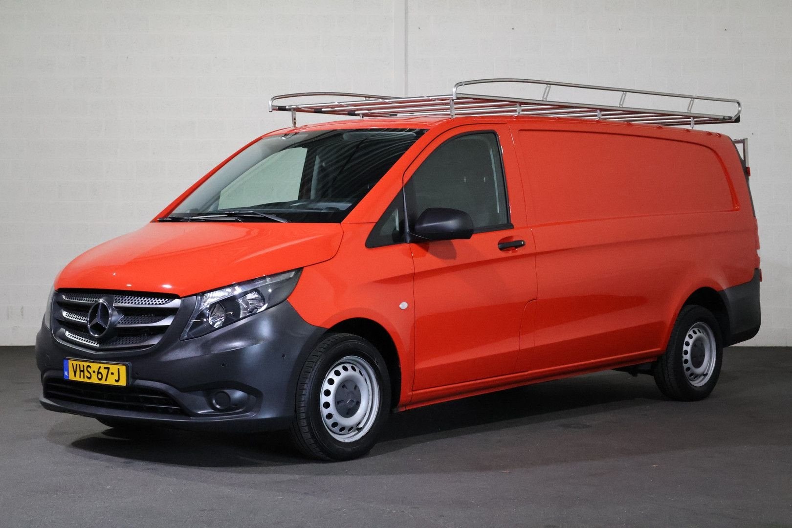 Mercedes-Benz Vito 114 CDI Extra Lang Airco Imperiaal Inrich, Autos, Rouge, Achat, Boîte manuelle, Mercedes-Benz