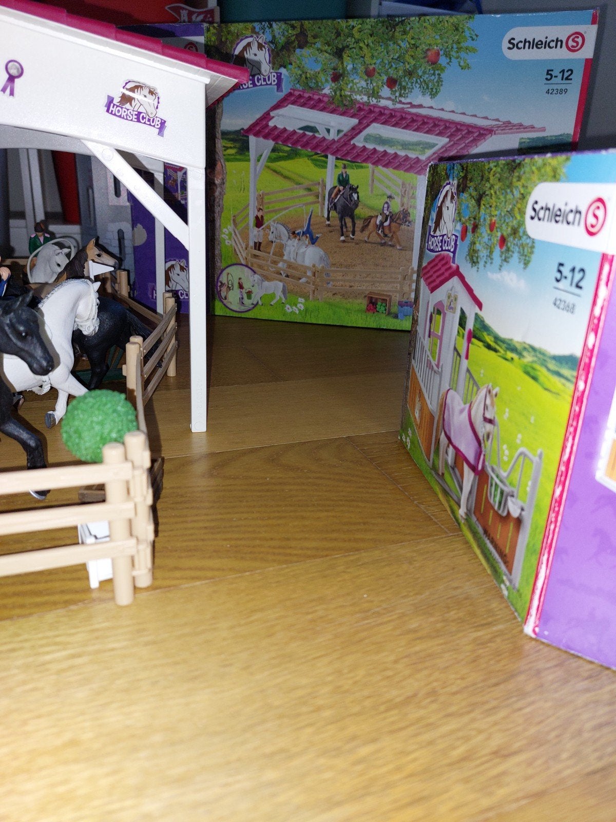schleich horse club met 13 paarden, Verzamelen, Speelgoed, Ophalen