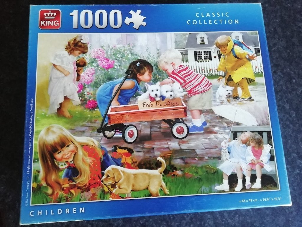 Puzzel King /1000 stukjes, Hobby en Vrije tijd, Denksport en Puzzels, Ophalen of Verzenden
