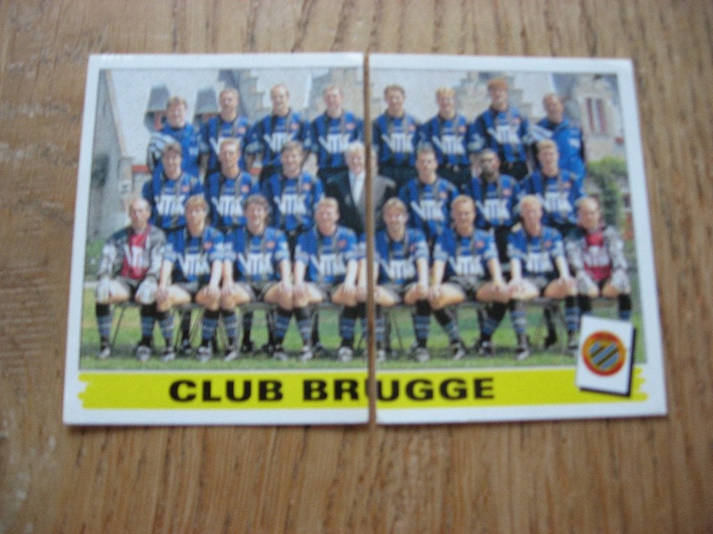 Panini Stickers Football 96 Club Brugge, Ophalen of Verzenden, Nieuw, Poster, Plaatje of Sticker