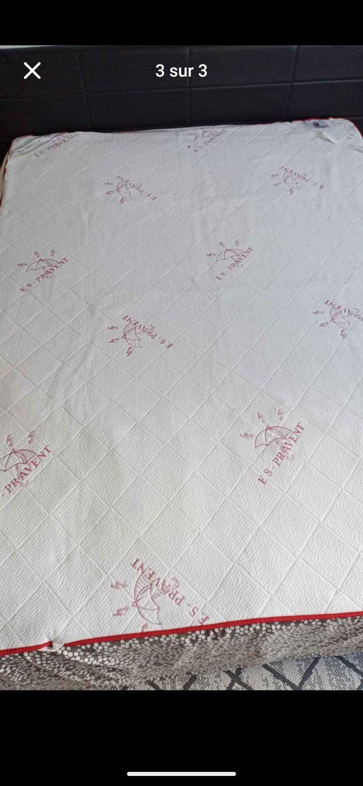 Lot de 3 Surmatelas (+1 Pour PC) contre la pollution électro, Comme neuf, Enlèvement, Autres types, Blanc