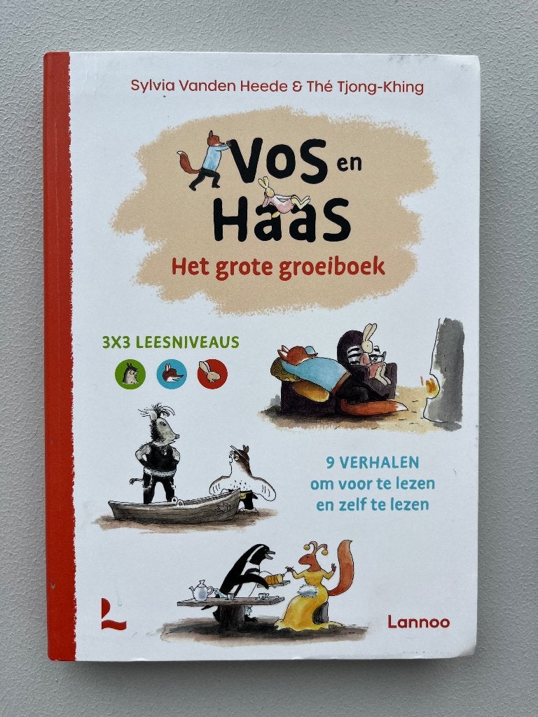 Vos en Haas, het grote groeiboek, Sylvia Vanden Heede, Ophalen, Zo goed als nieuw, Fictie algemeen