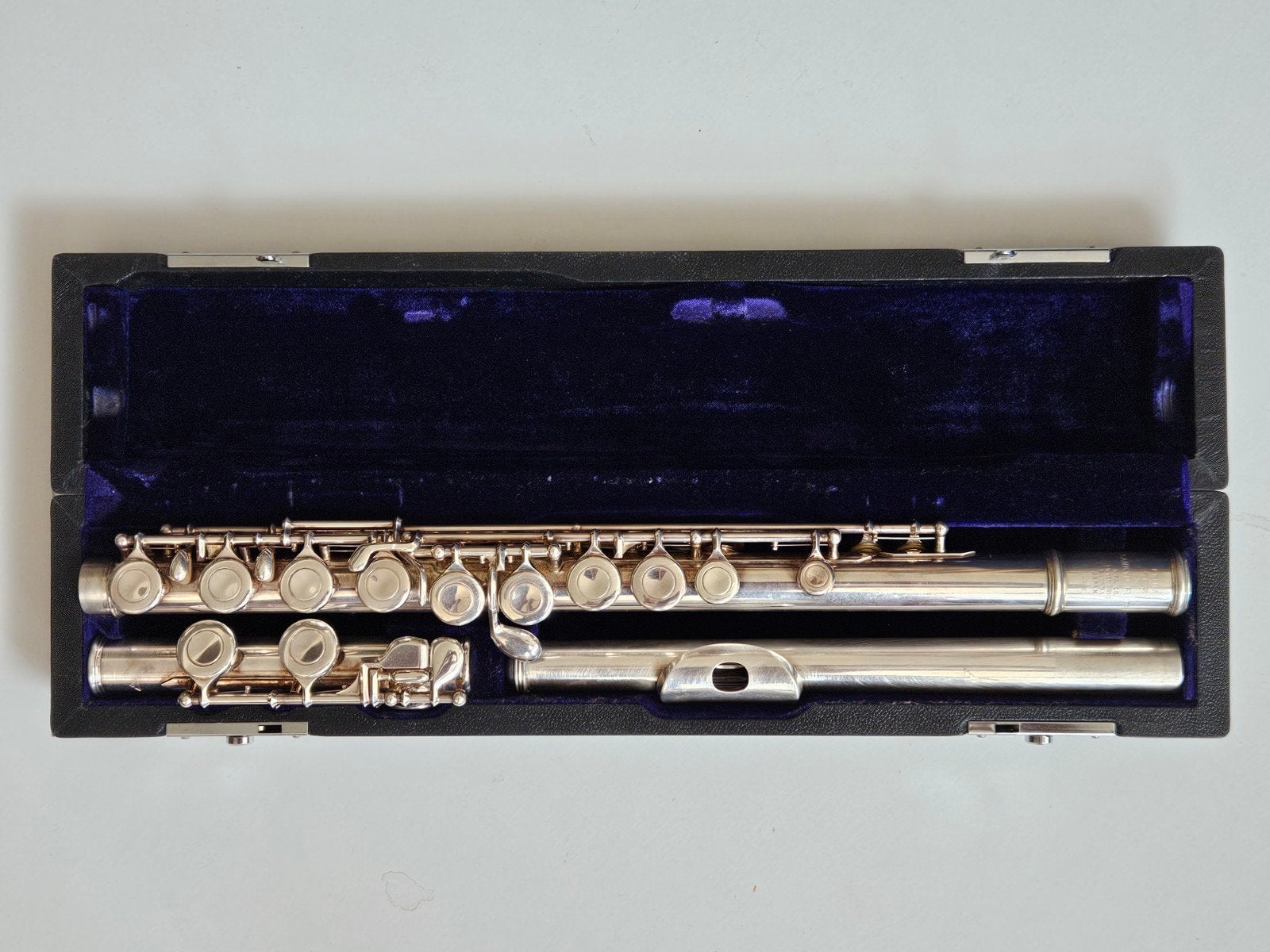 Fabrique de flûtes Prima Sankyo Co. Silver Sonic Sayama Japo, Enlèvement, Flûte traversière