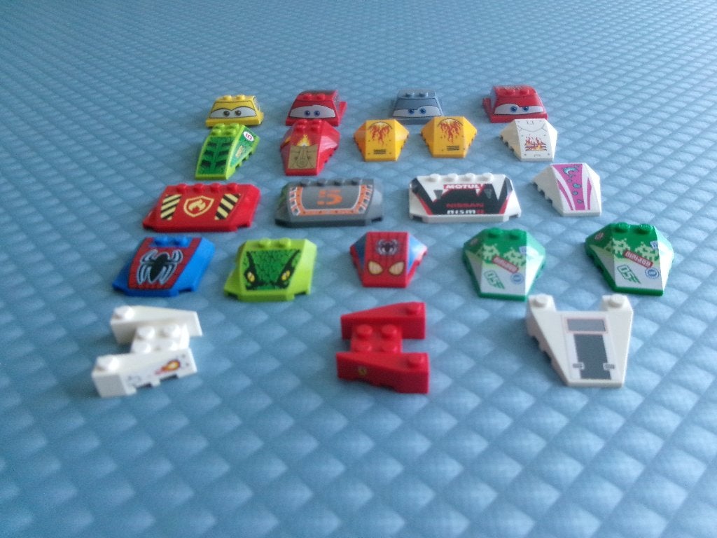 Bonnets Lego imprimés, Enlèvement ou Envoi, Lego, Utilisé, Briques en vrac