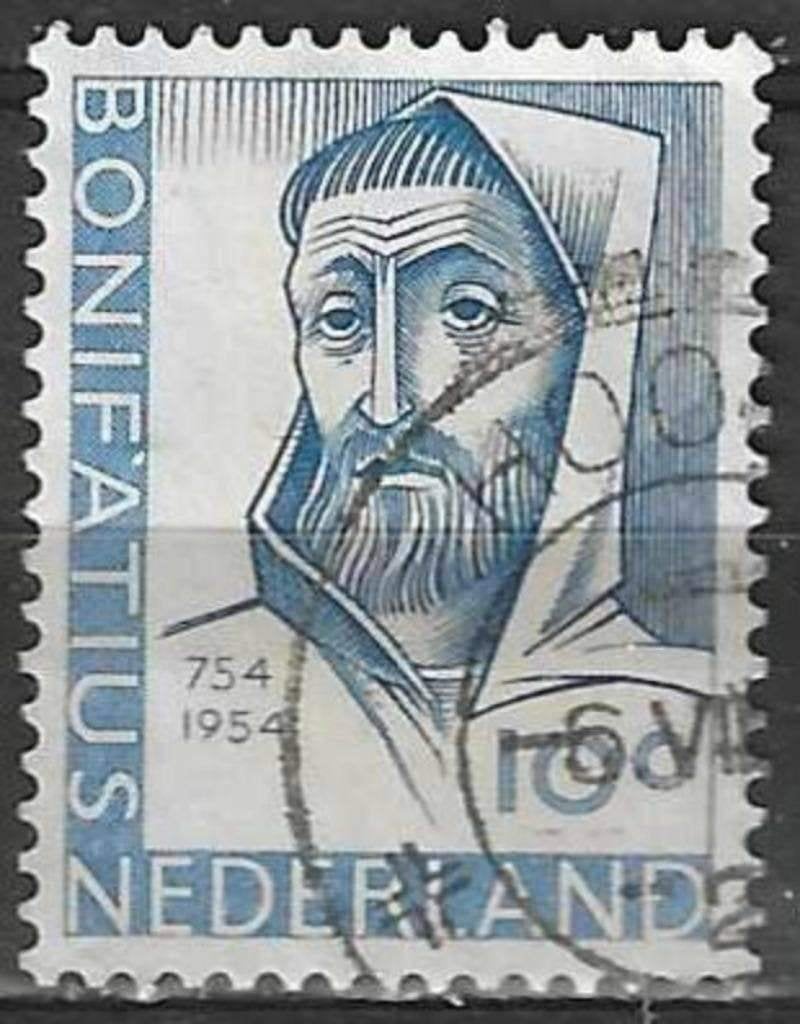 Nederland 1954 - Yvert 623 - Sint Bonifacius (ST), Verzenden, Gestempeld