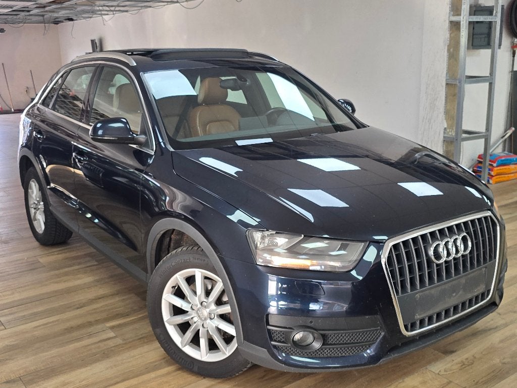 AUDI Q3 QUATTRO 2.0 AUT 2013 CUIR/TOIT PANO/NAVI/1MAIN, Cuir, Euro 5, Entreprise, Système audio
