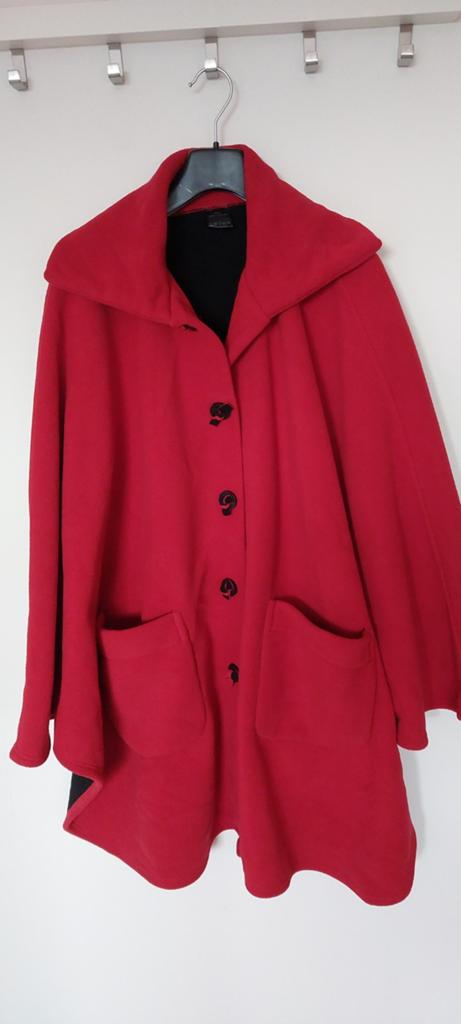 Rolstoel poncho fleece, Boris Industries, Ophalen of Verzenden, Gedragen, Rood