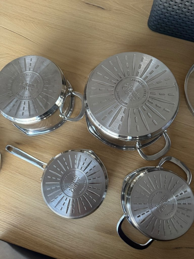 kookpotten Tefal - Jamie Olivier, Ophalen, Inox, Kookpan, Gebruikt