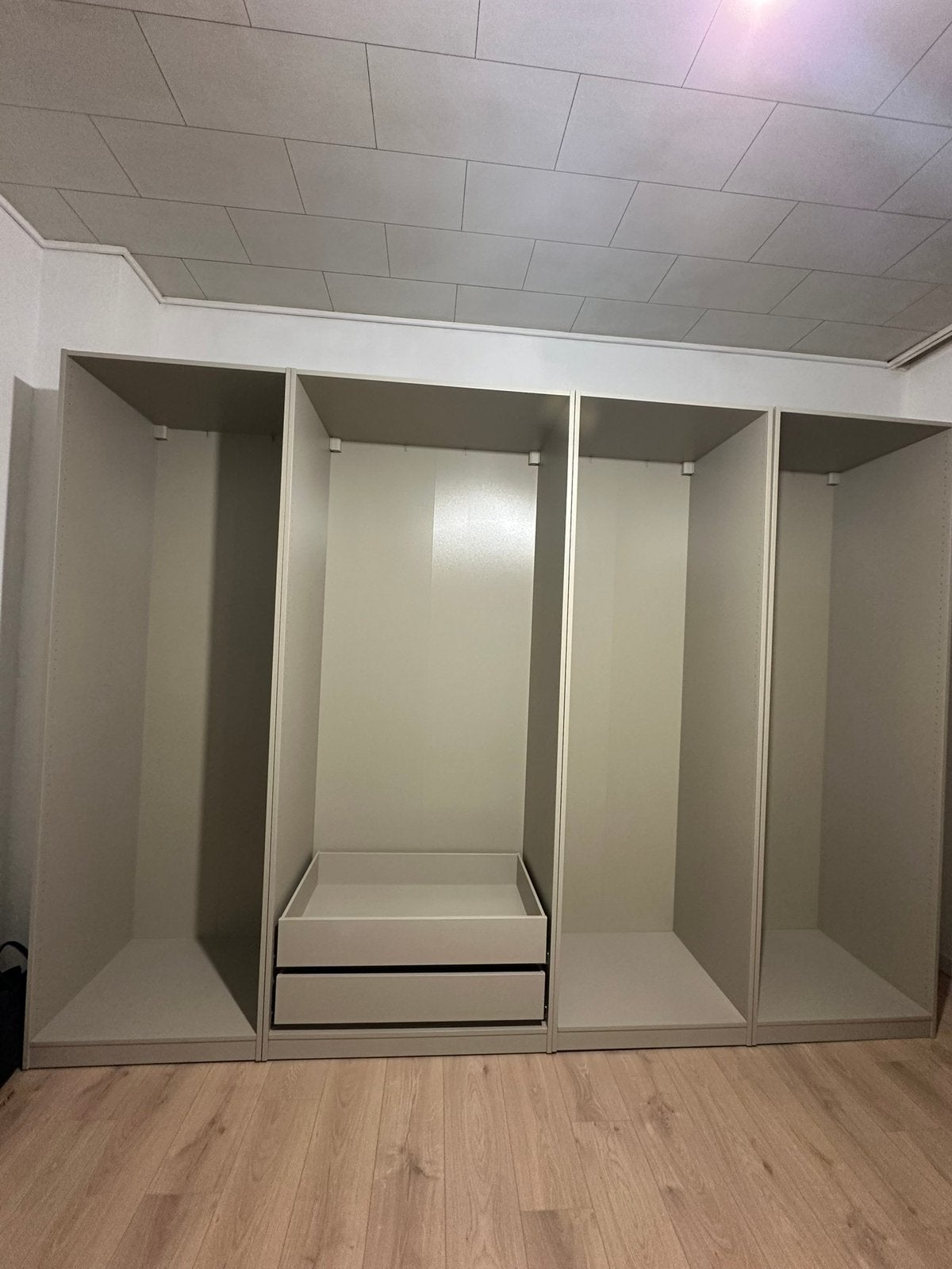 3x IKEA Grey-Beige PAX Frame 75x58x236 cm, Ophalen, Zo goed als nieuw