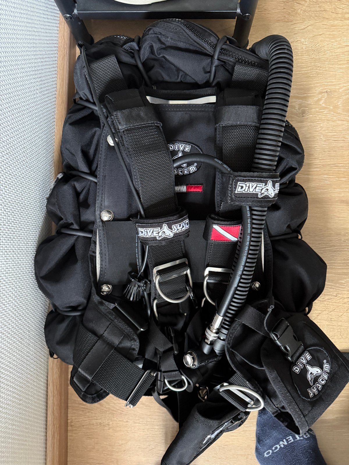 Harnais DIVESYSTEM, Sports nautiques & Bateaux, Plongée, Enlèvement, Comme neuf
