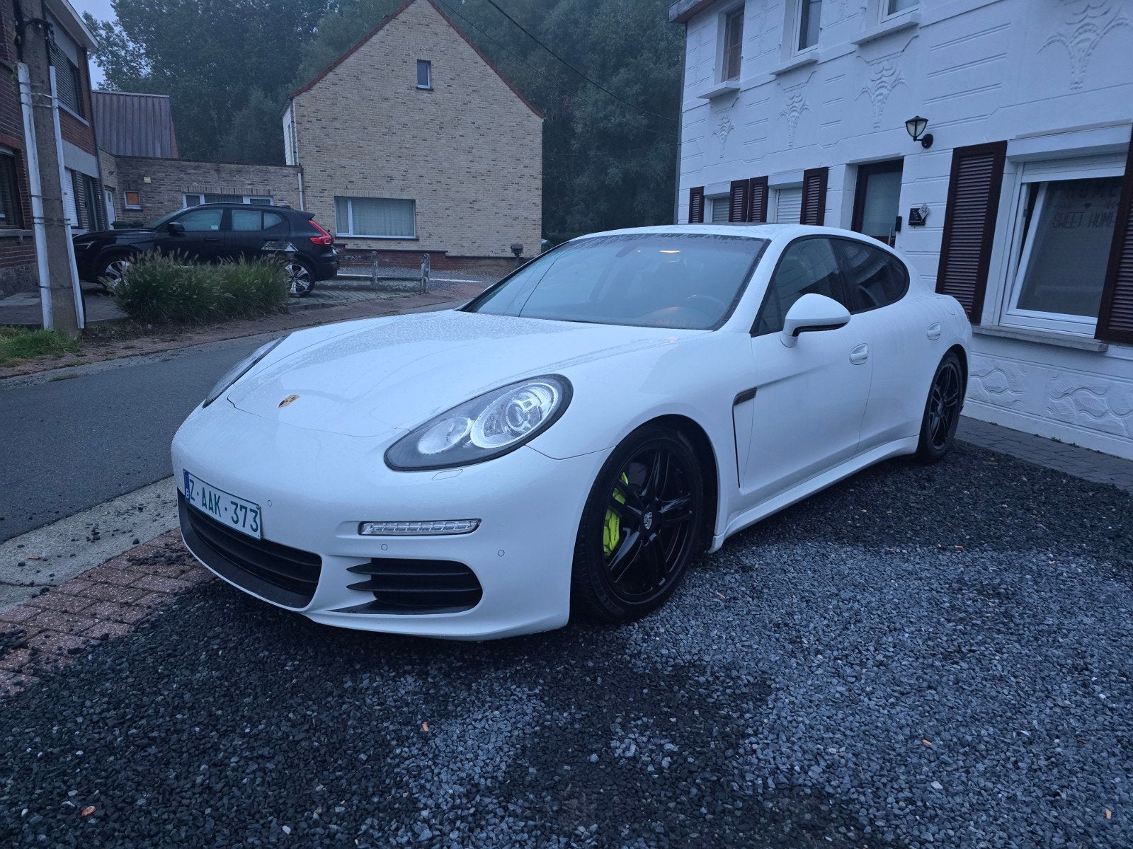 porsche panamera S-E Hybride reeds blanco gvv, Autos, Cuir, Achat, Euro 6, Entreprise