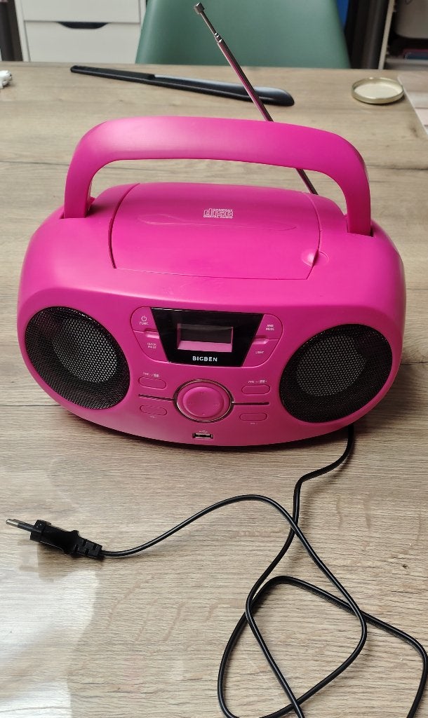 Big Ben Radio/cd speler/ USB, Audio, Tv en Foto, Ophalen, Gebruikt, Overige merken, Draagbaar
