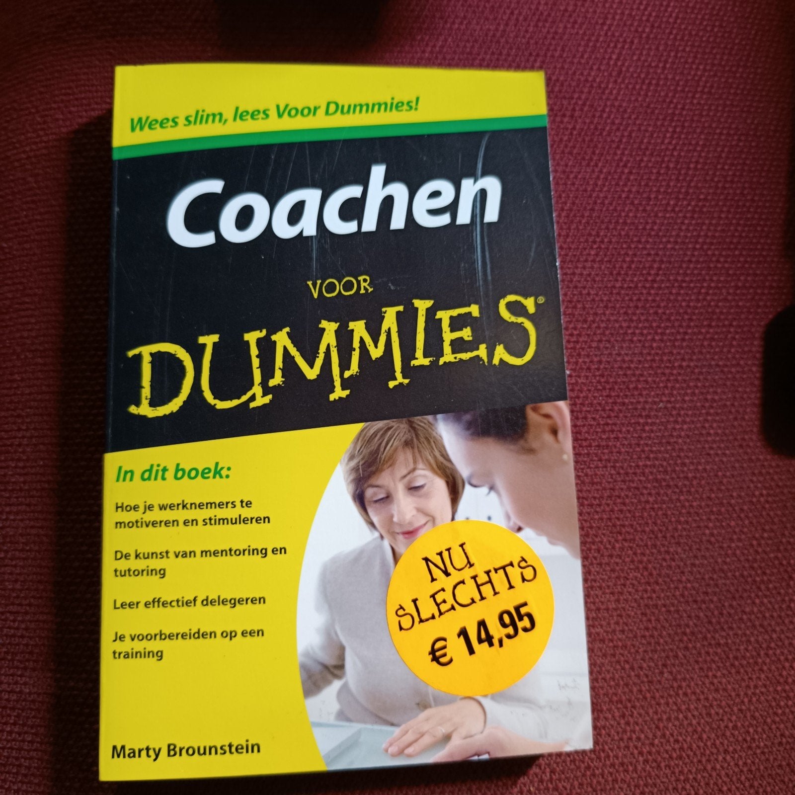 Marty Brounstein - Coachen voor Dummies, Enlèvement ou Envoi, Marty Brounstein