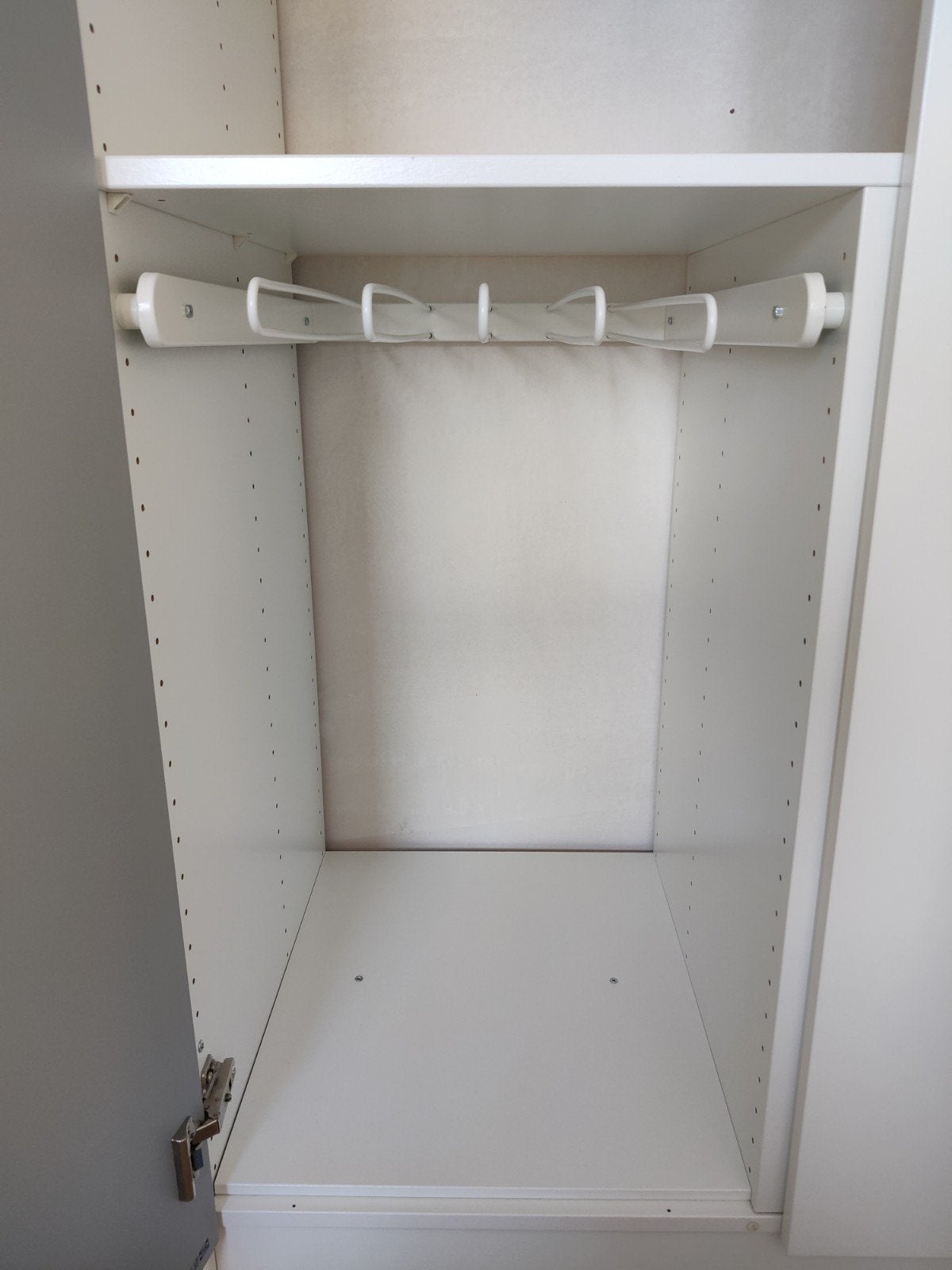 IKEA komplement broekhanger + basis & 1 kastdeur forsand, Ophalen, Zo goed als nieuw