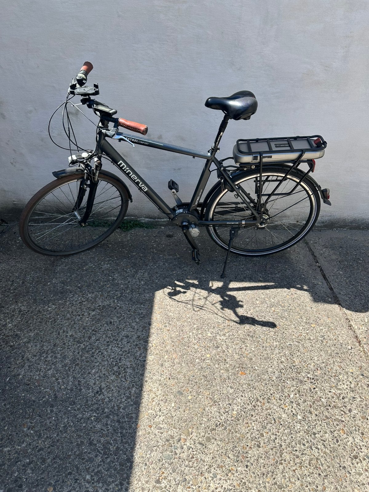 Elec fiets minerva, Ophalen, Gebruikt