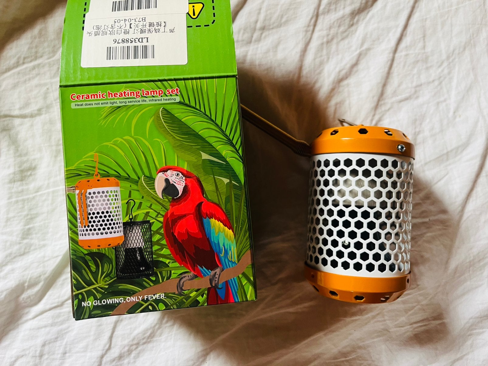 Gratis vogel verwarmer keramisch