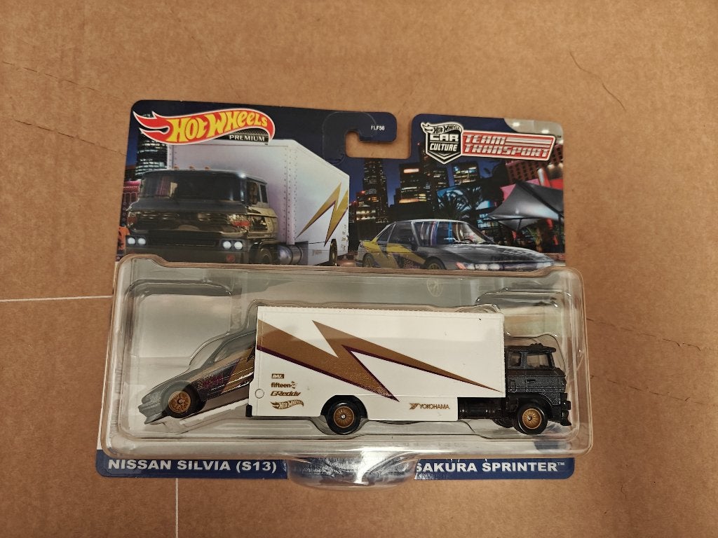 Hot Wheels car culture team transport Nissan Silvia S13, Enlèvement, Neuf, Voiture