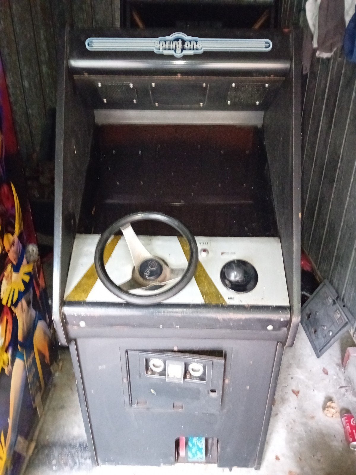 Sprint one Arcade Kast,Kee Games,Atari., Verzamelen, Ophalen, Gebruikt
