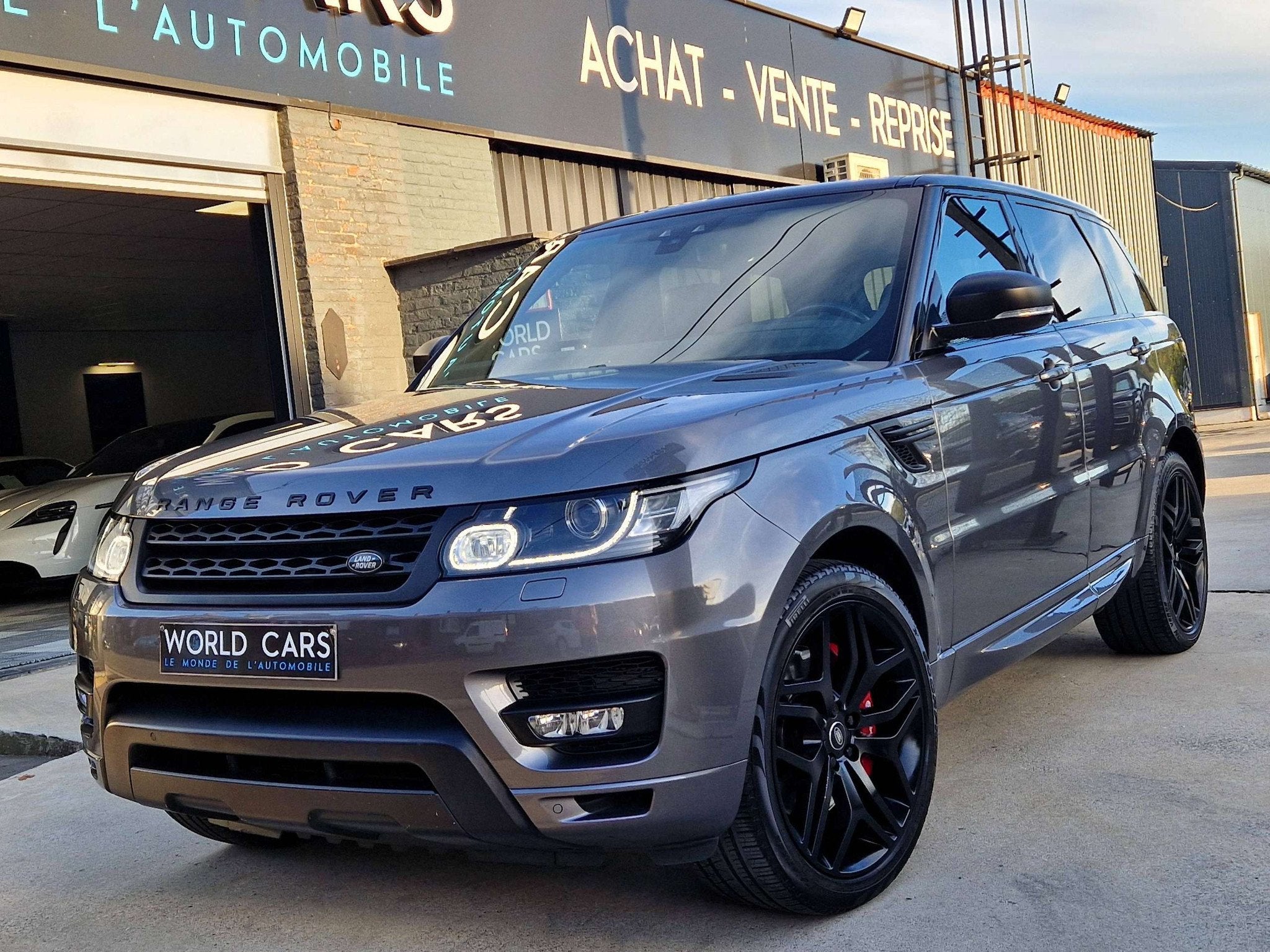 Land Rover Range Rover Sport 3.0 SDV6 HSE Dynamic - 300 CV -, Cuir, Argent ou Gris, Achat, Entreprise