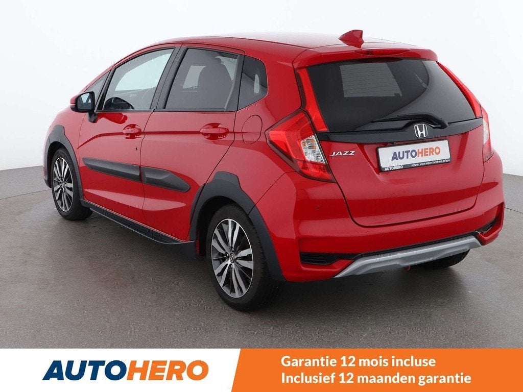 Honda Jazz 1.3 i-VTEC Elegance, Autos, Honda, Rouge, 75 kW, Achat, Boîte manuelle
