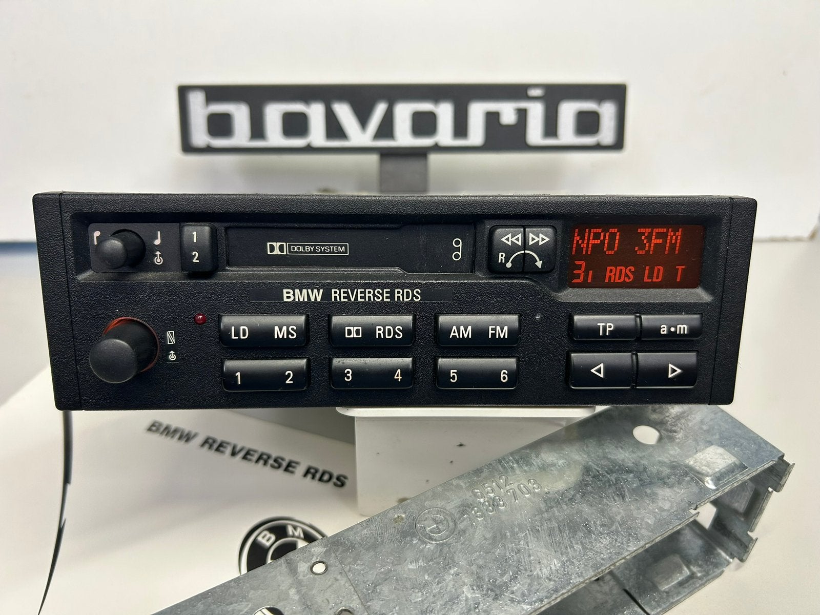 BMW Reverse RDS.  E30 E28 E34 E36 E32 Z1 Z3 Z4, Ophalen of Verzenden, Gebruikt