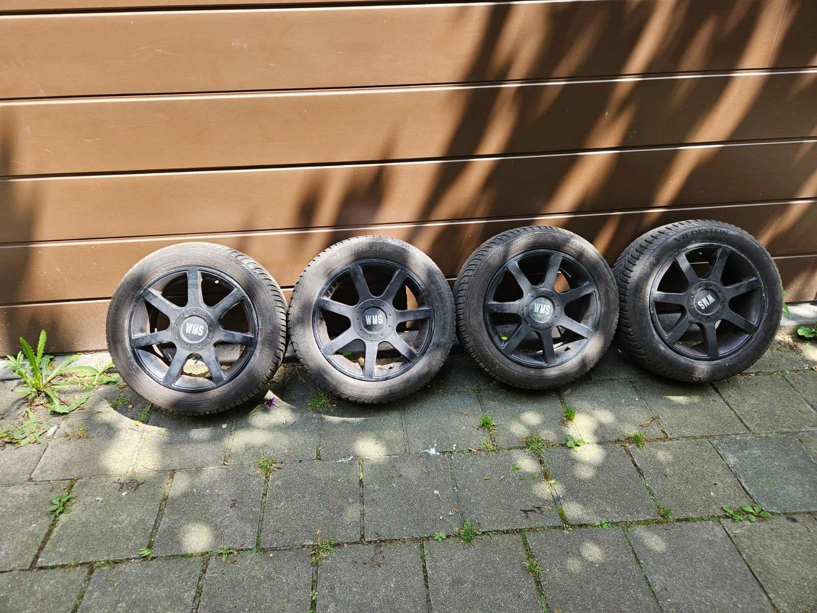 Jantes R16 5x108 avec pneus hivers 205/55, Auto-onderdelen, Banden en Velgen, Ophalen, 16 inch, Band(en)
