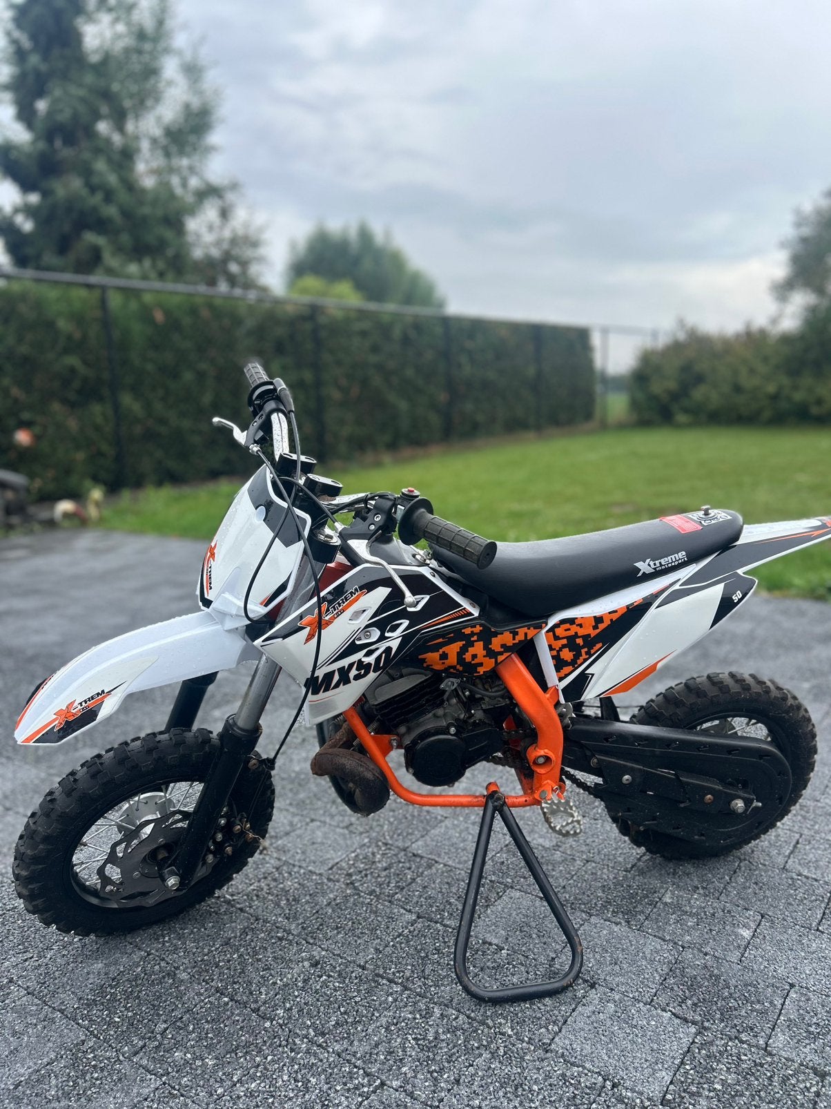 Mini motor, Fietsen en Brommers, Minibikes, Midibikes en Pitbikes, Ophalen, Zo goed als nieuw