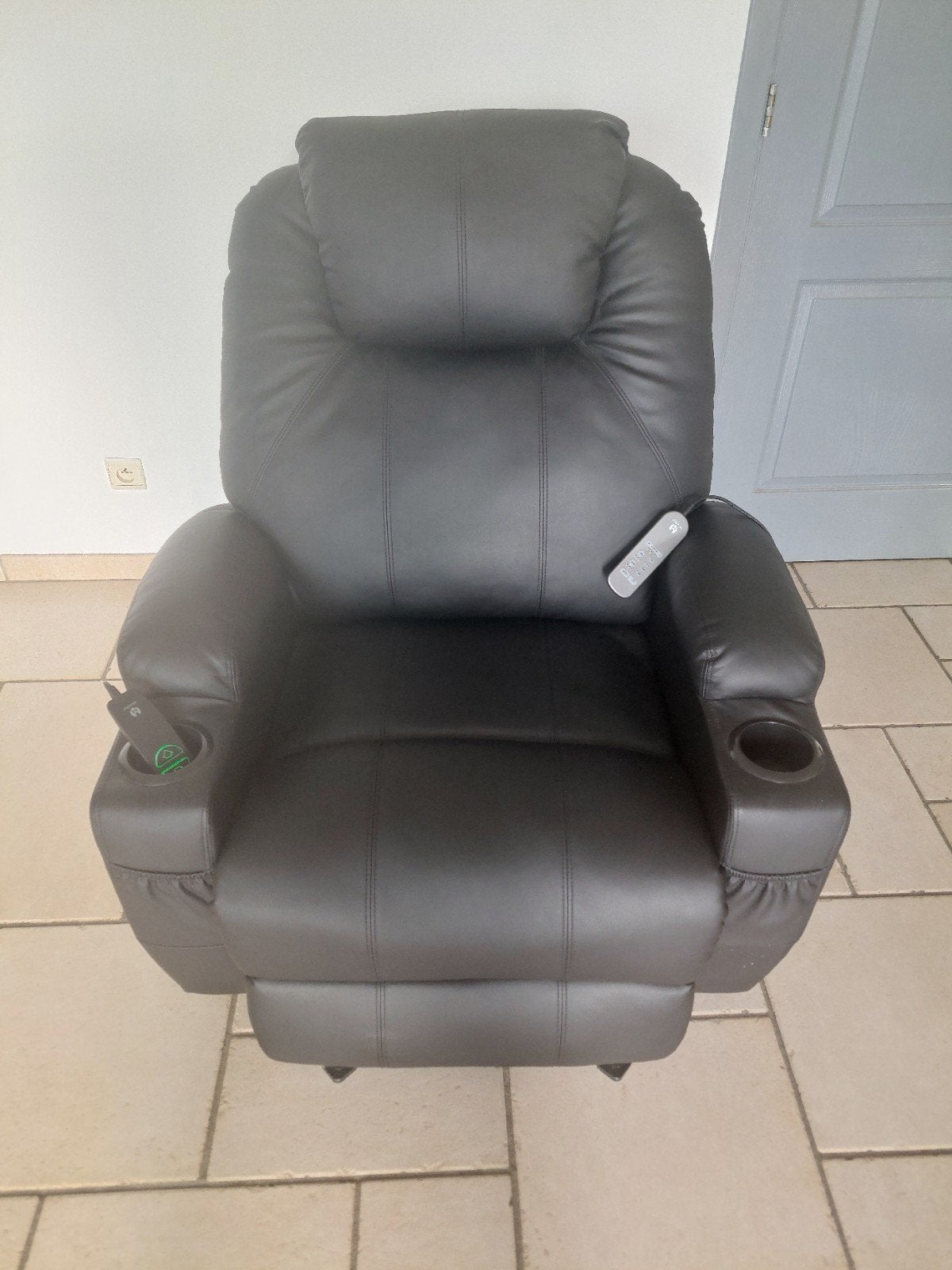 Fauteuil Massant et Chauffant MCombo 7061 (État Neuf), Enlèvement, Comme neuf, Synthétique, 75 à 100 cm