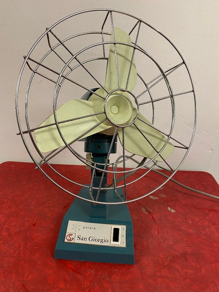 Ventilateur ancien, Enlèvement, Utilisé, Ventilateur de trépied
