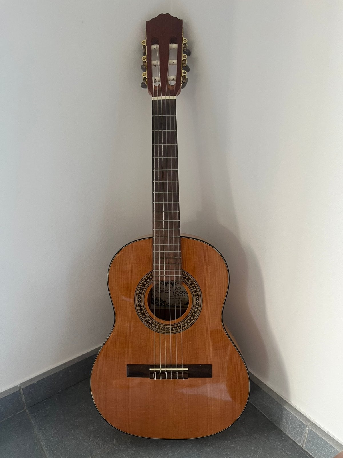 Guitare pour enfant Salvador Cortez, Muziek en Instrumenten, Ophalen, Zo goed als nieuw