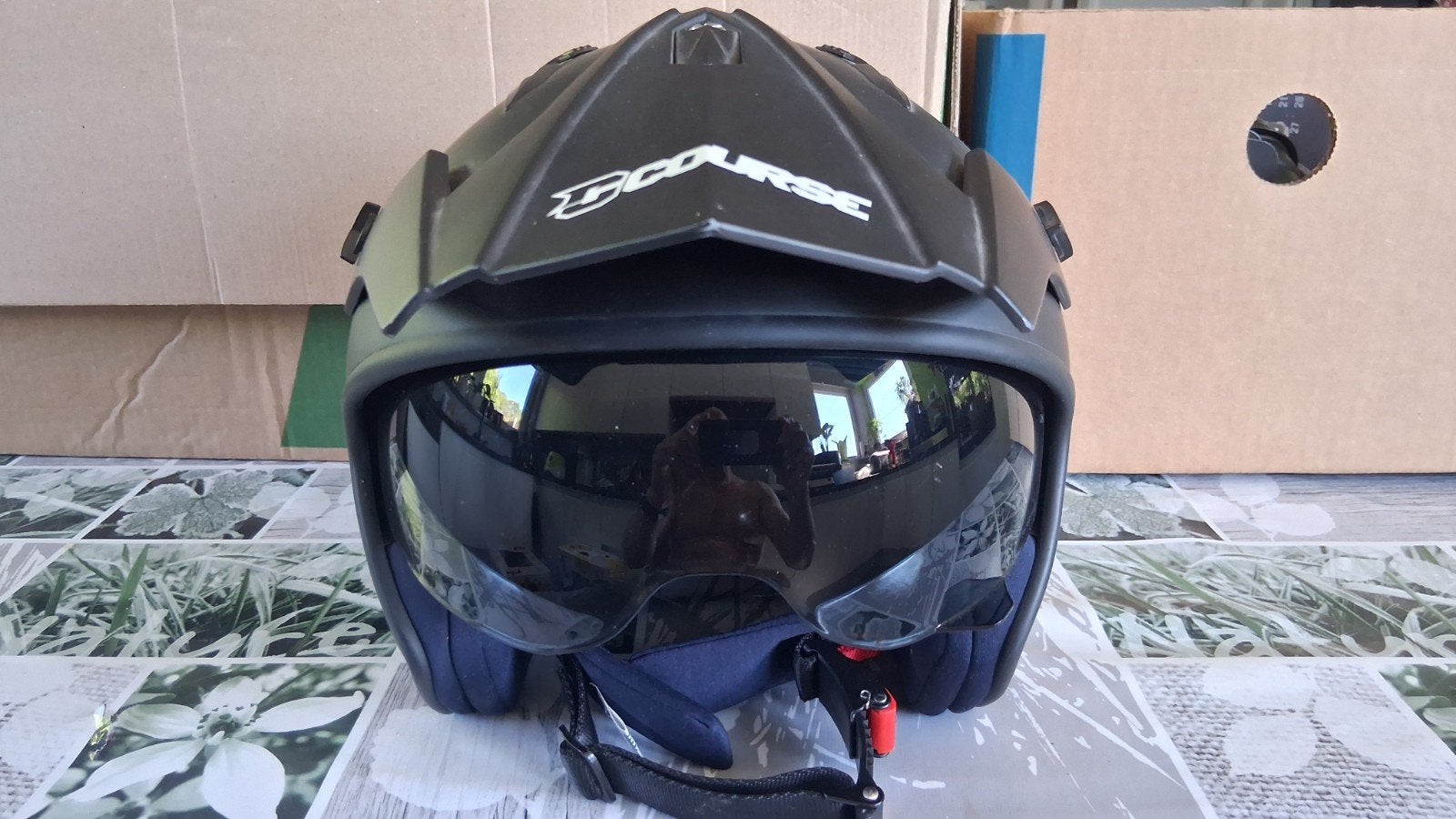 Helm maat L, Motoren, Ophalen, L, Jethelm