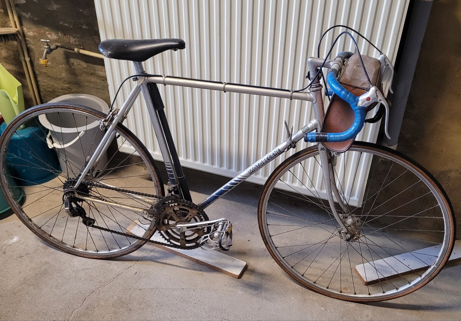 Vélo de Course Vintage Motobecane, Fietsen en Brommers, Fietsen | Racefietsen, Gebruikt, Heren, 57 tot 61 cm, Ophalen